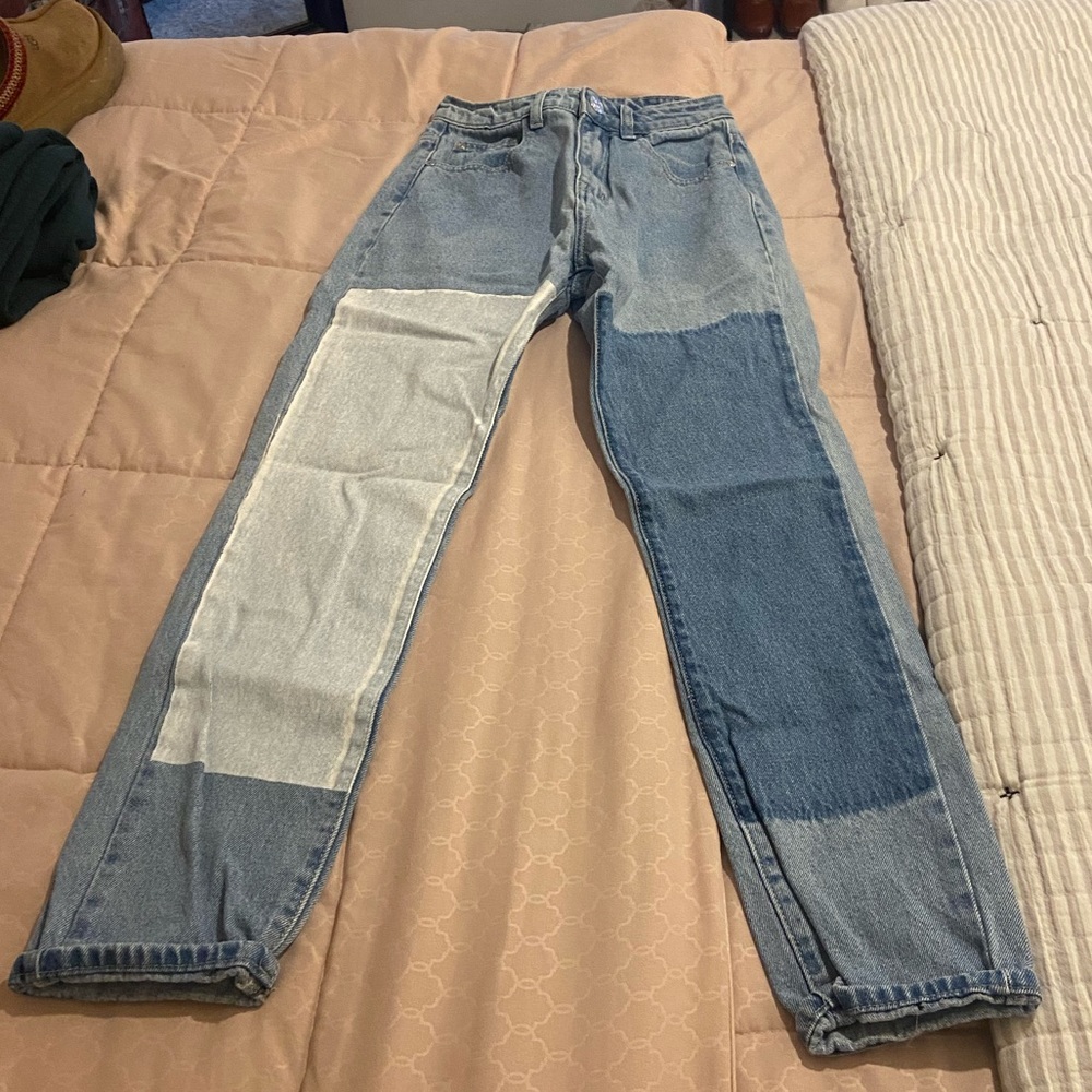 Princess Polly Two Tone Jeans